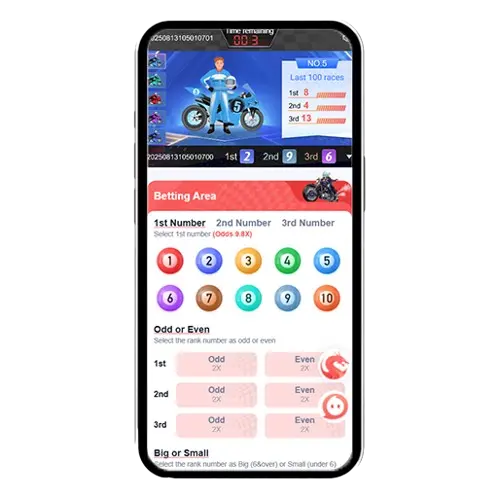 UPI Entertainment Gaming Mobile Interface - Motorace Entertainment